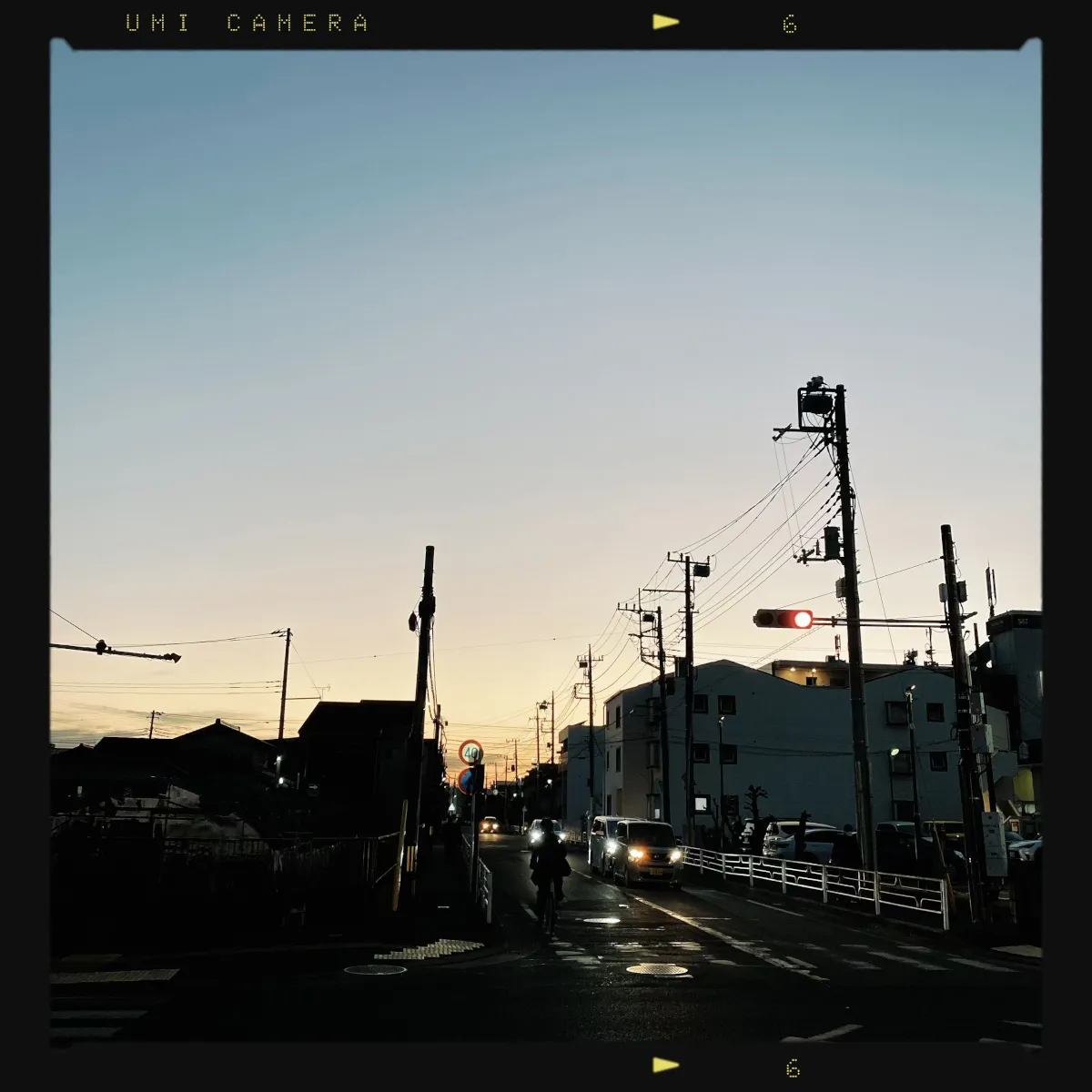 Capturing the sunset within the frame