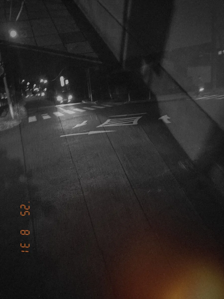 Night, light, and monochrome