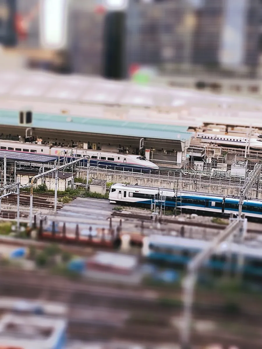 Trains: the classic diorama subject